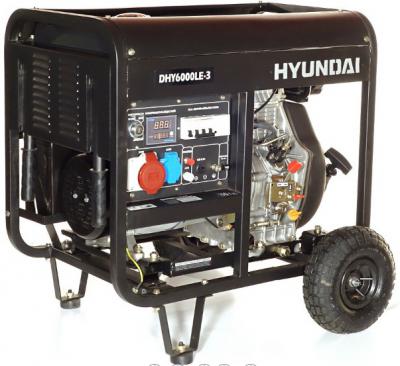 генератор hyundai dhy6000le как подсоединить отзывы