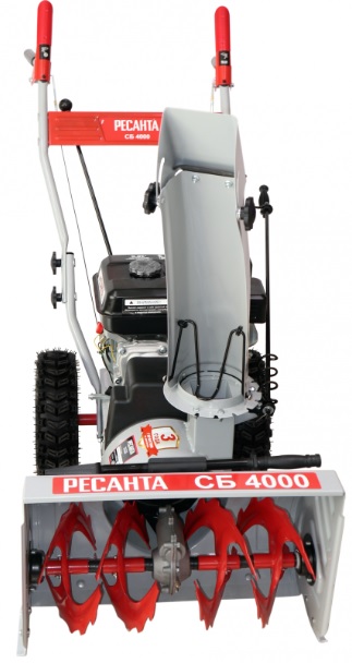 Снегоуборщик бензиновый Ресанта СБ 4100 купить в Москве дешево, цена ...