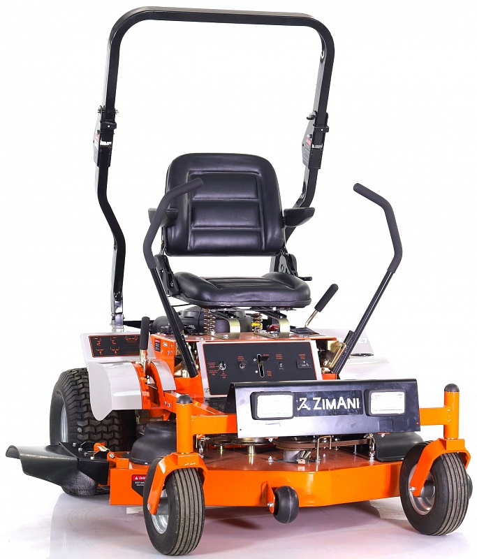 Садовый райдер ZimAni XT5 127 PRO с усиленной декой с нулевым радиусом ...