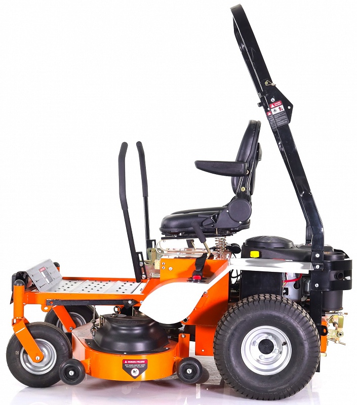Садовый райдер ZimAni XT5 127 PRO с усиленной декой с нулевым радиусом ...