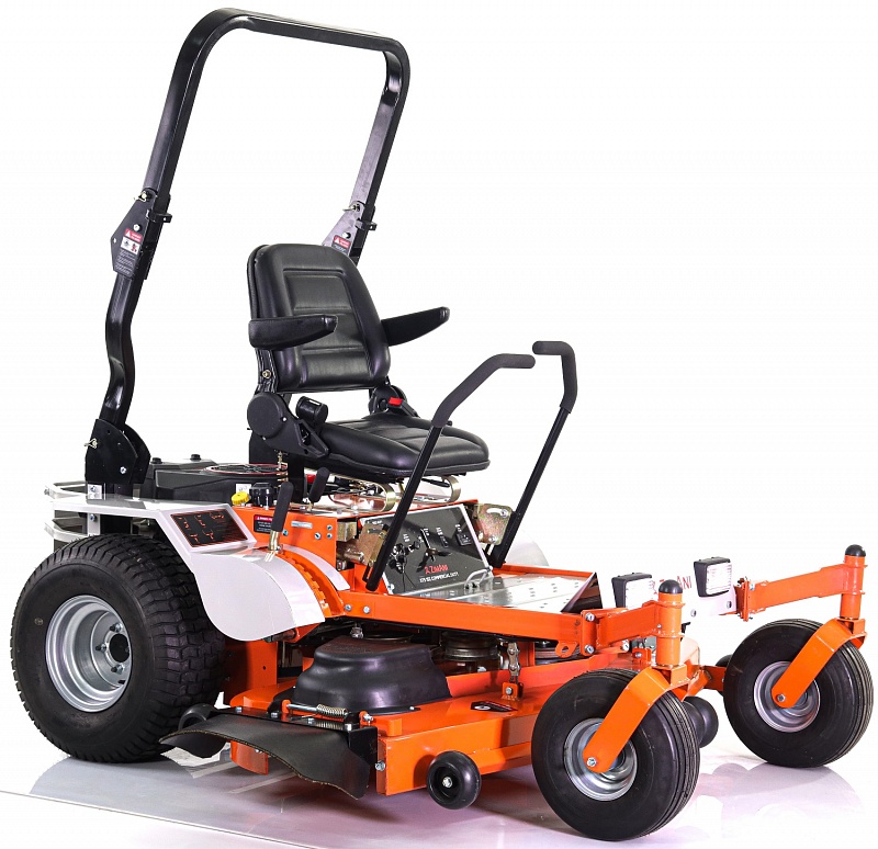 Садовый райдер ZimAni XT5 152 PRO с усиленной декой и нулевым радиусом ...