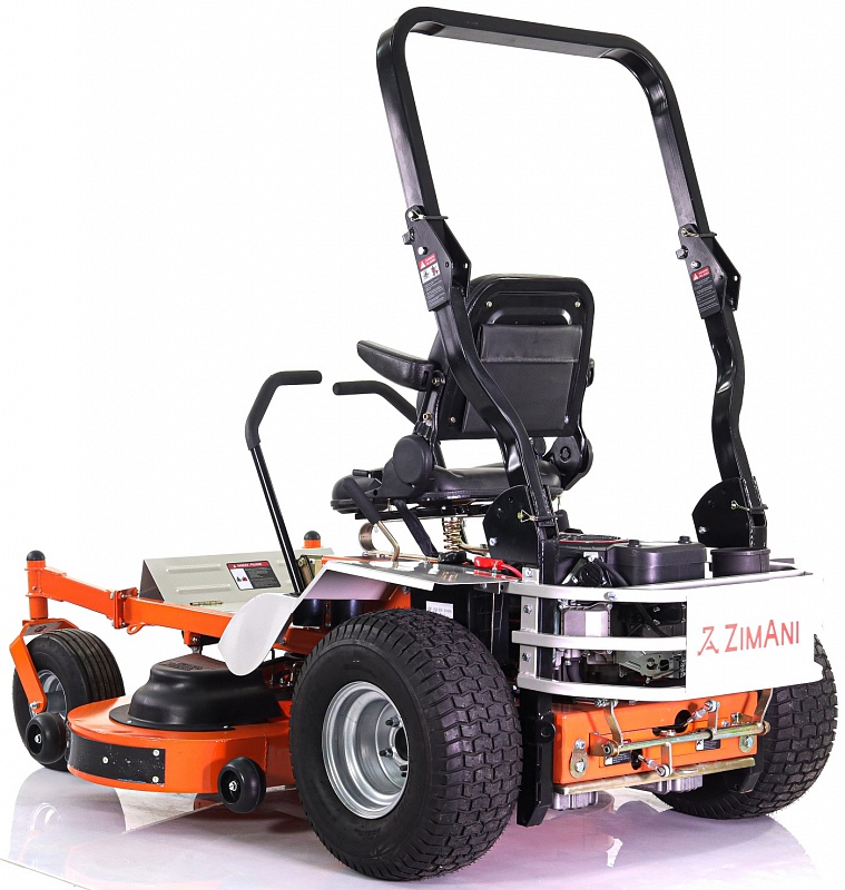 Садовый райдер ZimAni XT5 152 PRO с усиленной декой и нулевым радиусом ...
