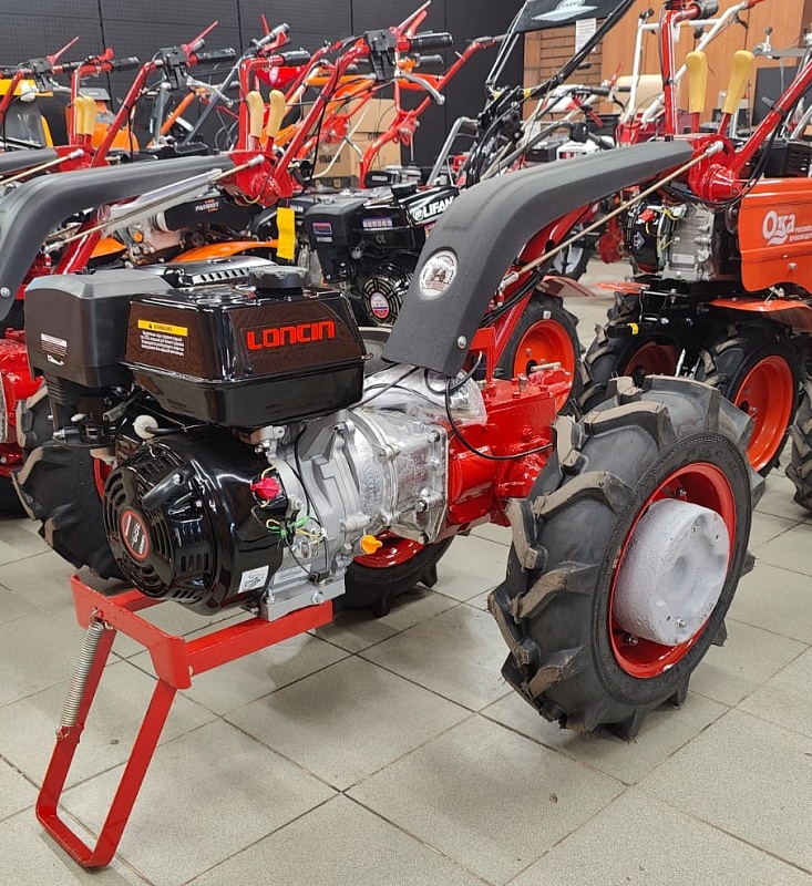 Мотоблок Беларус 012WM с двигателем LONCIN G390F 13 л.с. (утяжелители и ...