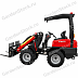 Мини-погрузчик Kubota с вилами(1)