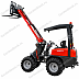 Мини-погрузчик Kubota с вилами(3)
