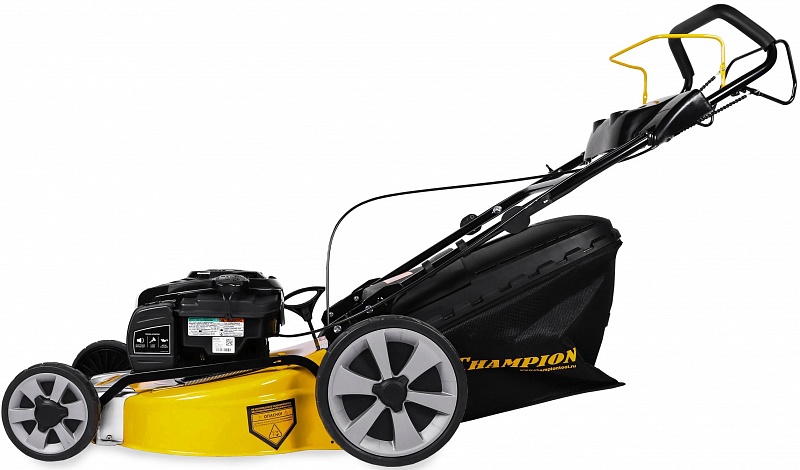 Газонокосилка бензиновая Champion LM5347BS купить в Москве дешево, цена ...