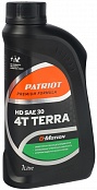 Масло 4-х тактное минеральное Patriot G-Motion HD TERRA SAE 30