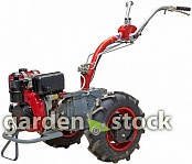 Мотоблок GRASSHOPPER МБ-13Д с дизельным двигателем LIFAN 13.0 л.с.