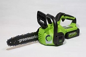 Аккумуляторная пила GreenWorks G24CS25 (Без АКБ и ЗУ)