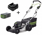 Газонокосилка аккумуляторная Greenworks GD82LM51K5