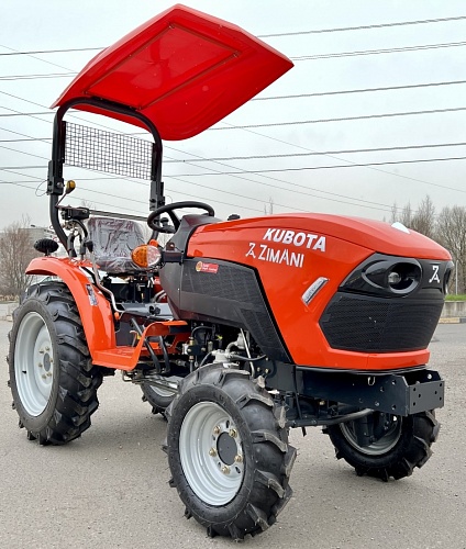Минитрактор ZimAni KUBOTA B2741 AG 4x4 9+3 6,0/80-12 / 8,30x20 с двигателем Kubota 21 л.с. (с ПСМ)