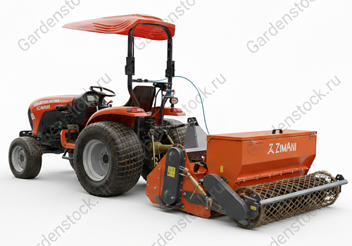 Стоунбурьер с сеялкой ZimAni SBZ125 для трактора