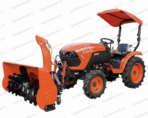 Фронтальный снегоотбрасыватель ZimAni-Kubota ST-B2741 с электрической регулировкой желоба