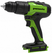Дрель-шуруповерт аккумуляторная GreenWorks GD24DD35 24V (без АКБ и ЗУ)