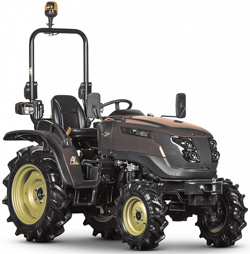 Трактор дизельный Solis-Gold 26 Mit 4x4 6+2 Radial AGRI 7.00-14 / 8.3-24 Black Edition (с ПСМ)