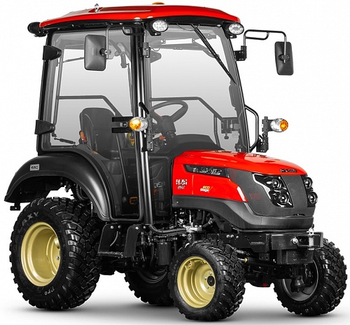 Трактор дизельный Solis-Gold 26С Mit 4x4 HST Galaxy PRO 220-55 R12 / 280-70 R16 (с ПСМ)