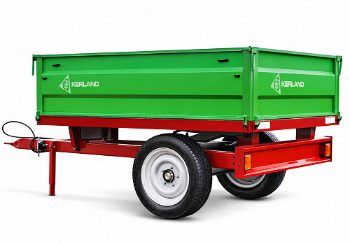 Прицеп Kerland П-3210 с ПСМ к трактору (самосвальный)