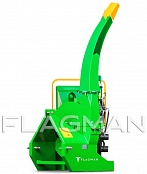 Измельчитель веток коммунальный Flagman BX 62 + (кардан 120см/6х6/усиленный/со шпонкой)