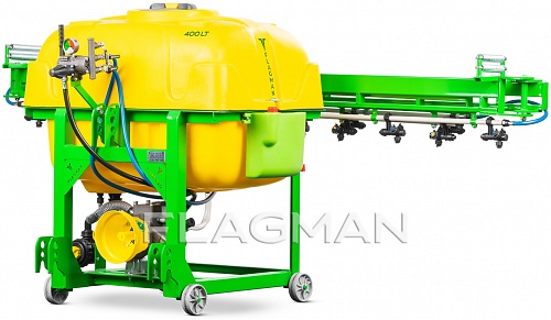 Опрыскиватель полевой навесной Flagman P400/1 (400 л) + кардан 85см/6х6/со сваркой