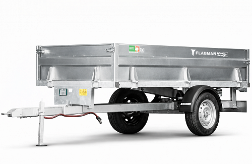 Прицеп Flagman C/ПТТ - 2,0 с ПСМ к трактору (самосвальный)