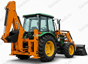 Экскаватор BULL V3 для тракторов John Deere 5075 4WD / 5405 4WD / 5310 4WD