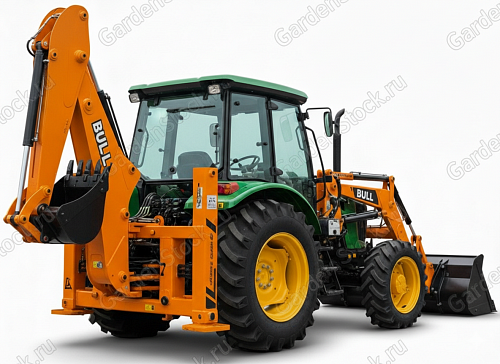 Экскаватор BULL V3 для тракторов John Deere 5075 4WD / 5405 4WD / 5310 4WD