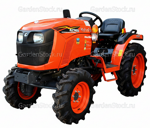 Минитрактор дизельный Kubota B2741S 4WD NARROW колеса 5x12 / 8x18