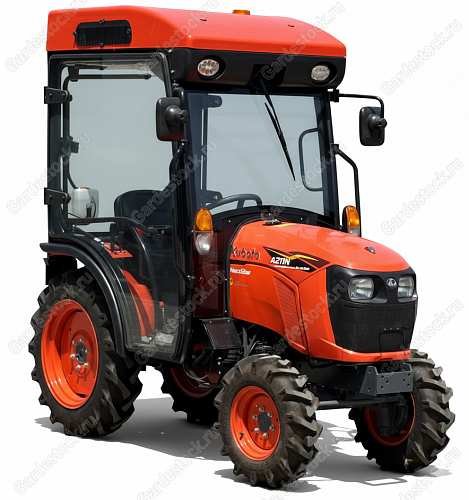 Оригинальная кабина для минитрактора Kubota с отоплением и кондиционером