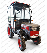 Минитрактор дизельный Mahindra JIVO 305 DI 4WD + отапливаемая кабина