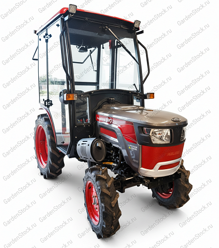 Минитрактор дизельный Mahindra JIVO 305 DI 4WD + отапливаемая кабина