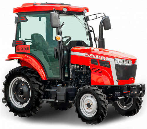 Трактор дизельный SCOUT SERIES TE BASIC Generation 3 с отапливаемой кабиной