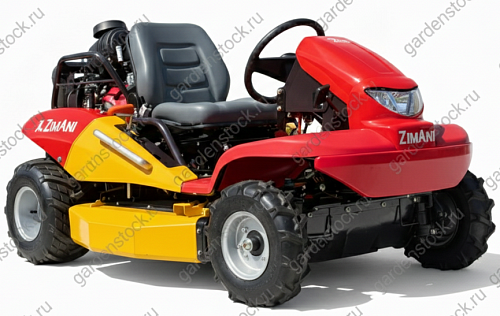 Садовый трактор ZimAni Storm Force 100 4WD для высокой травы и работы на склонах