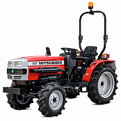 Минитрактор дизельный Mitsubishi VST MT270 4WD (4 цилиндра + 6 вперед / 2 назад)