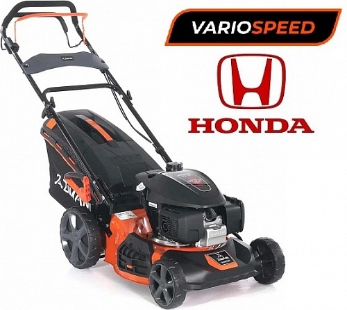 Газонокосилка бензиновая ZimAni LC251HV Quattro Blade (дв. Honda + вариатор + турбонож)