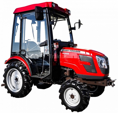 Кабина с отплением и вентиляцией для минитрактора Massey Ferguson MF 6028 MaxPro 4WD