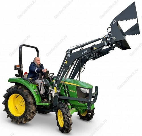 Фронтальный погрузчик челюстной (КУН) Kerland для трактора John Deere 3036 E