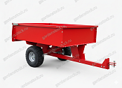 Прицеп ZimAni 430 для садовых тракторов и райдеров