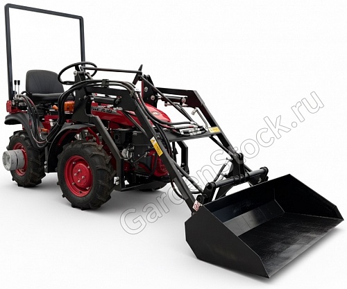 Фронтальный погрузчик ФГП-0,3 с автогоризонтом на минитрактор МТЗ БЕЛАРУС-152