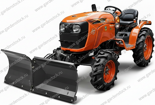 Отвал с изменяемой геометрией для минитрактора Kubota A211N / B2441 / B2741