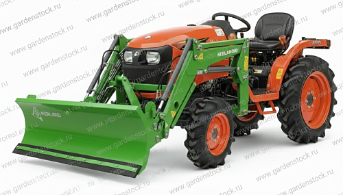 Отвал к фронтальному погрузчику на еврорамку для минитрактора Kubota A211N / B2441 / B2741