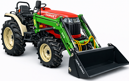 Фронтальный погрузчик (КУН) для минитрактора SWARAJ TARGET 625 / 630 4WD