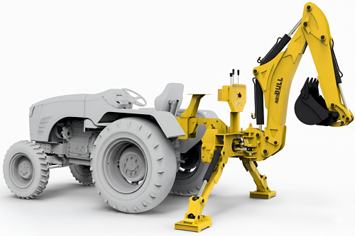 Экскаватор-погрузчик Agri Bull TPL-9X8 для трактора