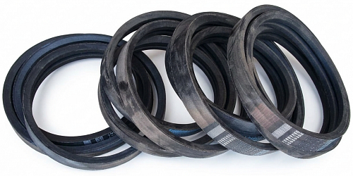 Pемни приводные комплект из четырех штук для мульчеров ALORTI