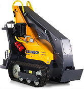 Универсальная машина мини-погрузчик Baumech ML-01 с двигателем Honda GX390 на гусеницах с платформой оператора