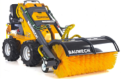 Универсальная машина мини-погрузчик Baumech ML-02 + гидравлическая щётка 115 см., с двигателем Zongshen GB460E