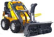 Универсальная машина мини-погрузчик Baumech ML-02 + роторный снегоуборщик 110 см., с двигателем Zongshen GB460E