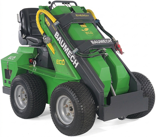 Универсальная машина мини-погрузчик Baumech ML-02 Eco с электродвигателем