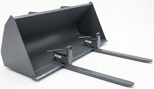 Вилы палетные на ковш для фронтального погрузчика к тратору