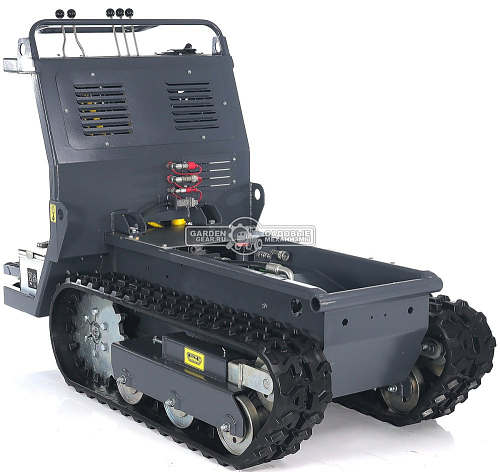 Универсальное гусеничное шасси Baumech под модуль ML-01 или GT-1000 с двигателем Zongshen GB460E с платформой оператора (с электропакетом)