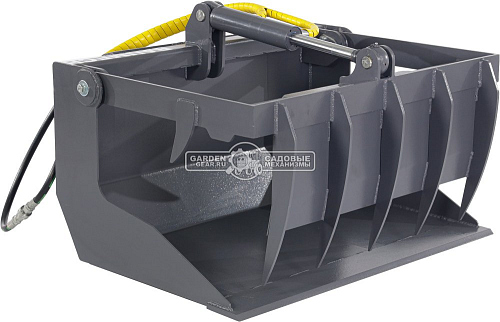 Ковш с гидрозахватом Baumech 90 см., объём 130 л., усилие на зажим 1300 кг., 104 кг